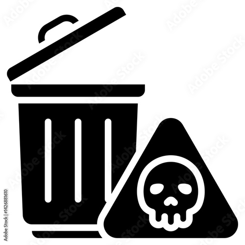 Hazardous Waste Icon