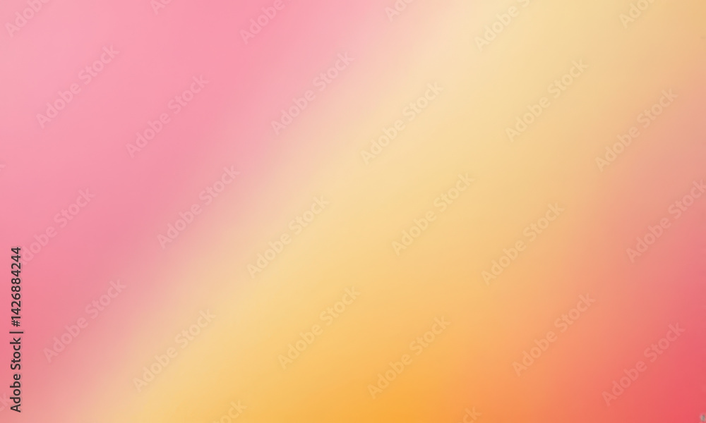 A blurred image of a pink and yellow background, perfect for creative projects
