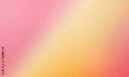 A blurred image of a pink and yellow background, perfect for creative projects