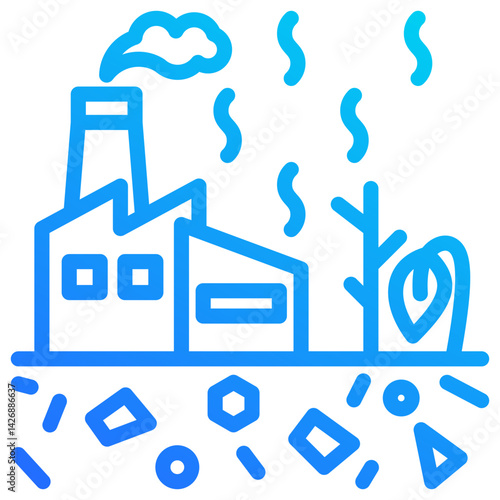 Environmental Degradation Icon