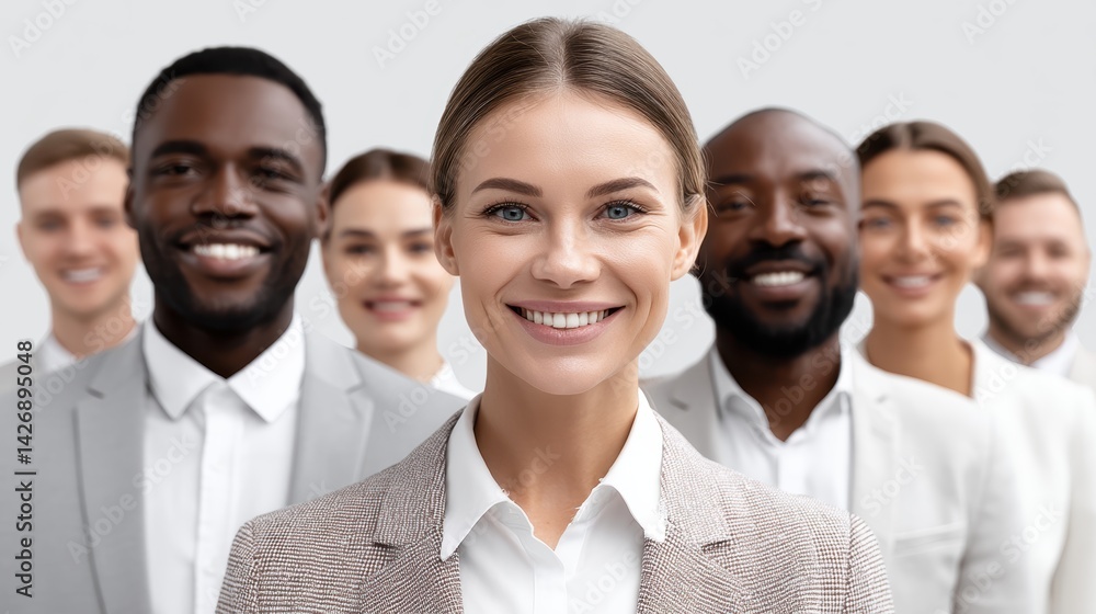Confident individuals, diverse in background, united in purpose - Confidence teamwork confident Confident individuals, diverse in background, united in purpose - Confidence teamwork confident