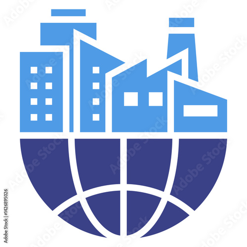 Urban Sprawl Icon