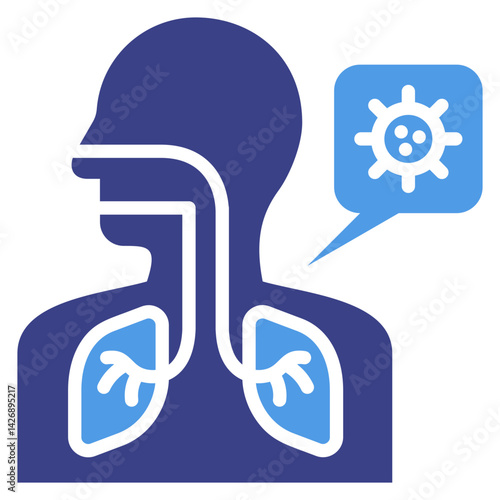 Respiratory Problem Icon
