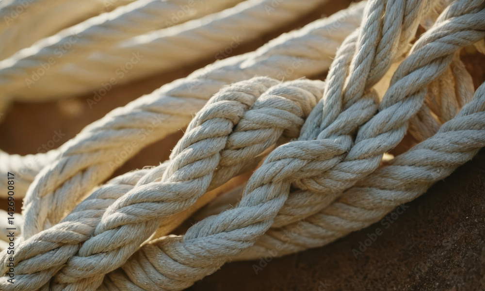 Close-up shot of a rope on a horse's back, suitable for equestrian-themed illustrations and designs Close-up shot of a rope on a horse's back, suitable for equestrian-themed illustrations and designs