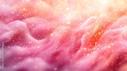 Soft, flowing, shimmering fabric with golden highlights