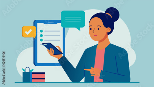 A person on the phone with their lender discussing the possibility of enrolling in a deferment or forbearance program to temporarily pause their loan. Vector illustration