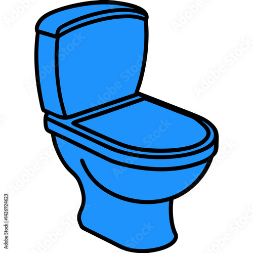 toilet bowl isolated