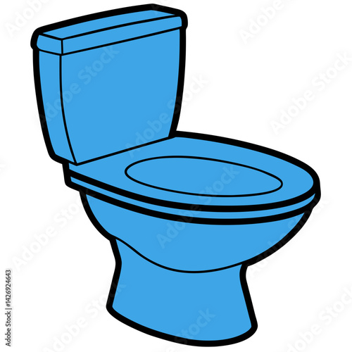 toilet bowl isolated