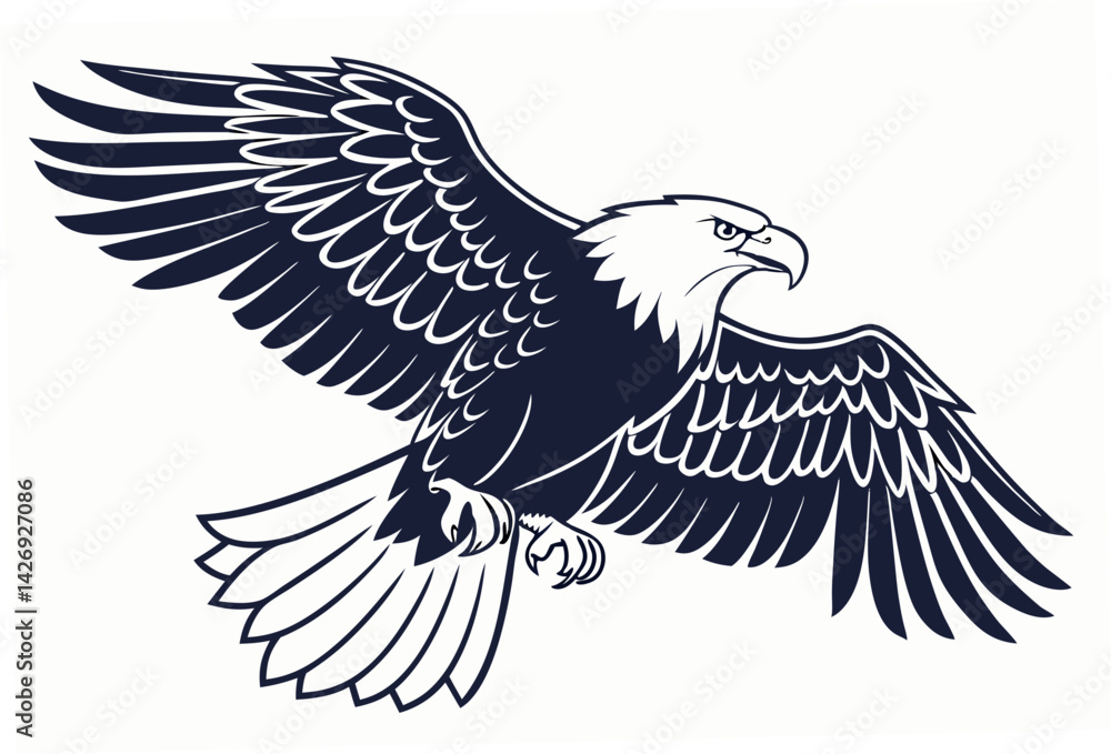 Fototapeta premium eagle vector illustration