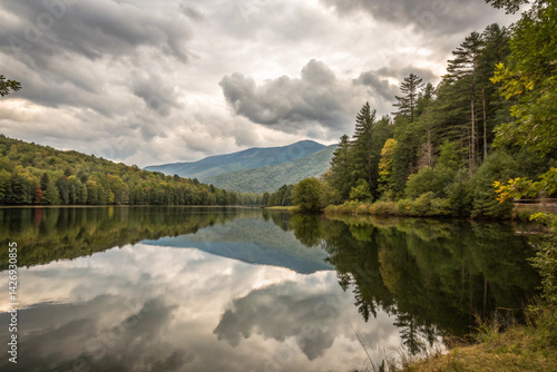 lake in the mountains