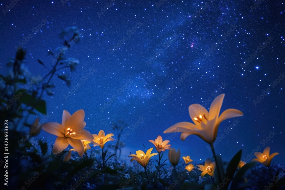 Fototapeta premium Flowers in Grass