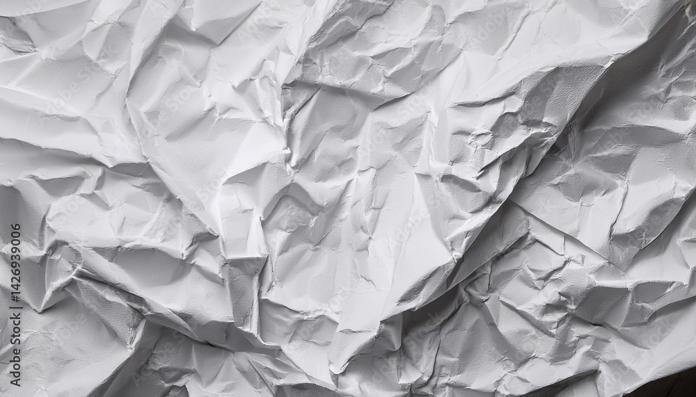 abstract old white crumpled and creased recycle paper texture background abstract old white crumpled and creased recycle paper texture background