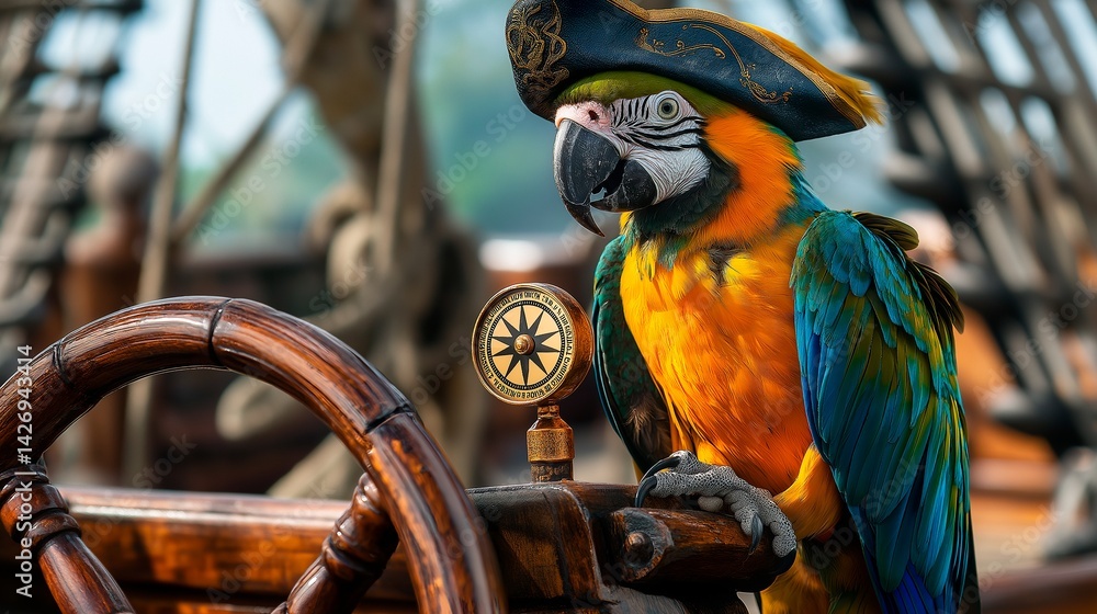 close up shot of a parrot