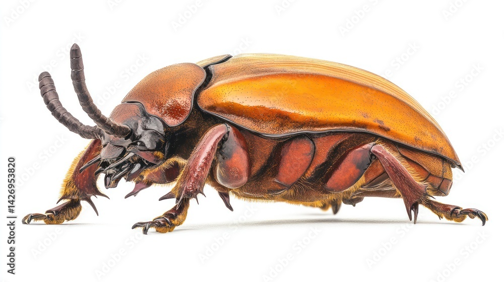 Naklejka premium Goliath Beetle Close-Up