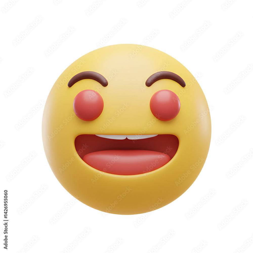 Fototapeta premium Just A Mouth With No Eyes.