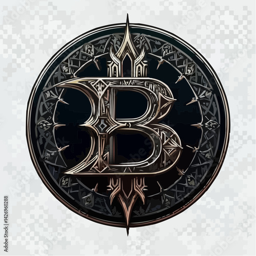 
representation of a bitcoin coin with a transparent background 67