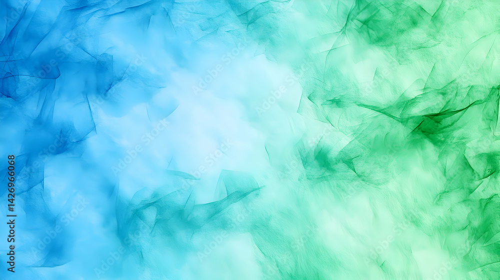 Obraz premium Abstract Blue And Green Gradient Background