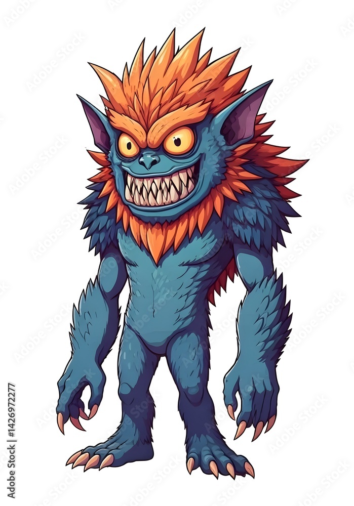 Fototapeta premium Color Tattoo Design 