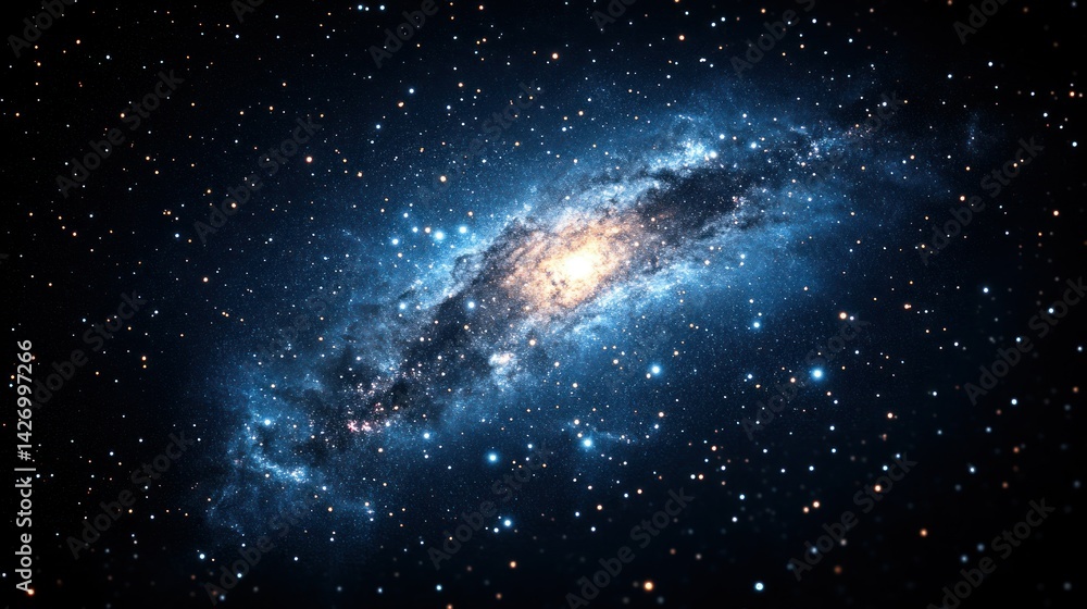 Fototapeta premium Cosmic Nebula in Deep Space (1)