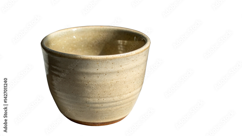 Creamy Beige Ceramic Cup Handmade Pottery Creamy Beige Ceramic Cup Handmade Pottery