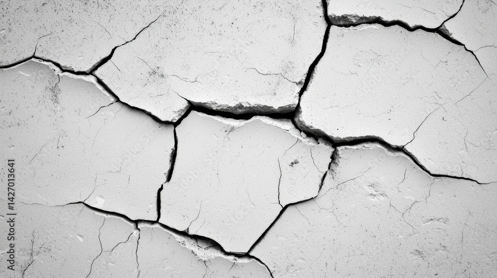 Fototapeta premium Cracked marble texture art abstract design digital artwork chaotic pattern high-quality visuals unique perspectives