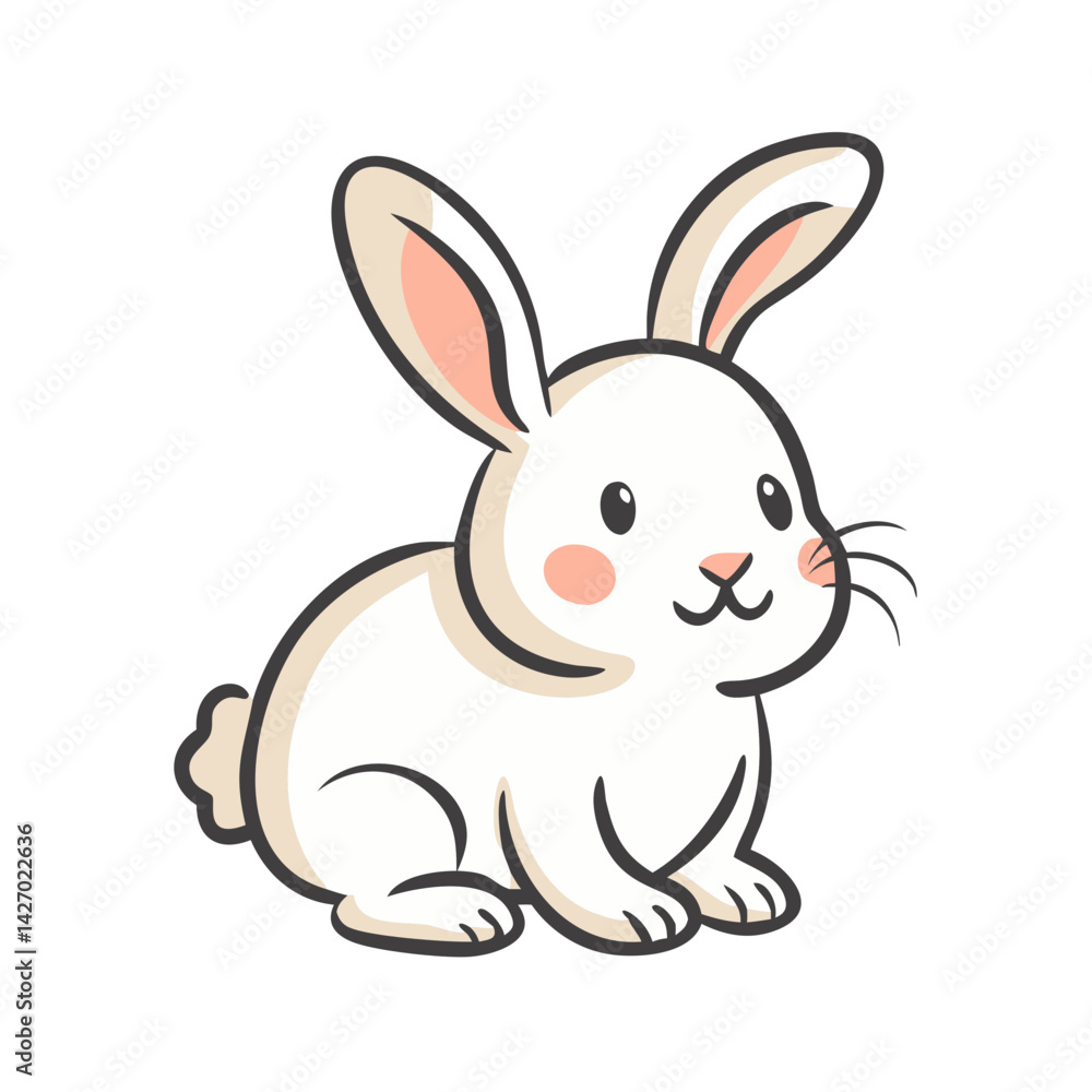 bunny rabbit icon, bunny rabbit vector illustration-simple illustration of bunny rabbit, perfect for bunny rabbit logos and icons bunny rabbit icon, bunny rabbit vector illustration-simple illustration of bunny rabbit, perfect for bunny rabbit logos and icons