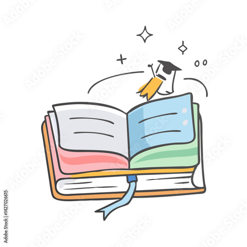 chapter ending illustration icon, chapter ending illustration vector illustration-simple illustration of chapter ending illustration, perfect for chapter ending illustration logos and icons