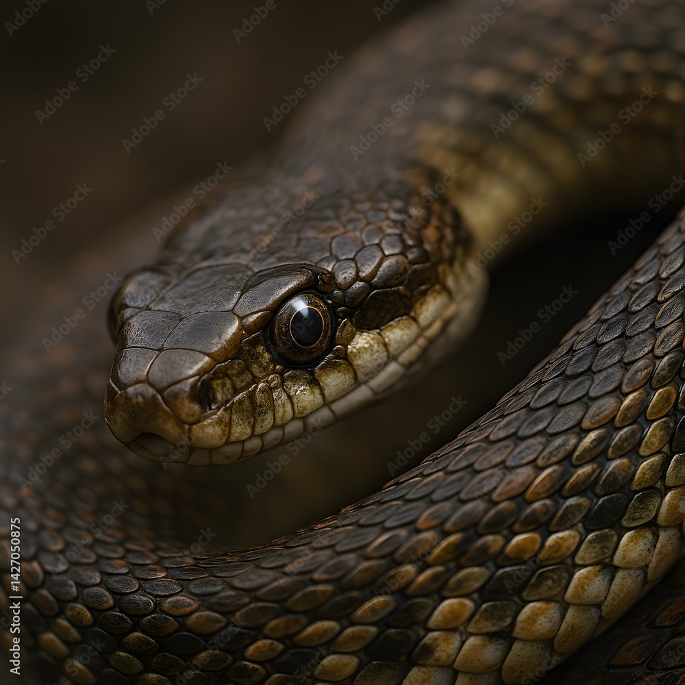 Obraz premium close up of a snake