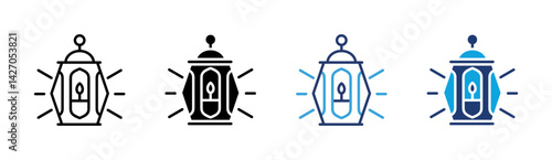 Oil Lamp Icon