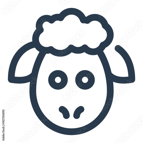 Sheep for Eid al-Adha Sacrifice Icon