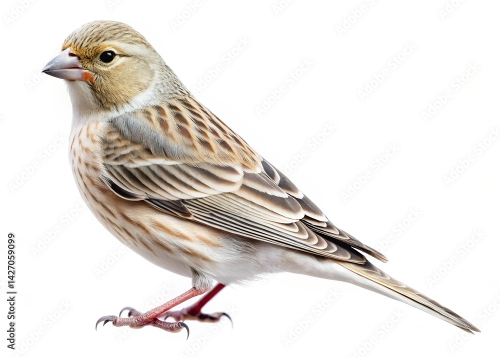 Fototapeta premium pale rockfinch isolated on white background