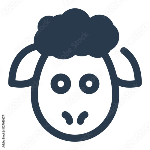 Sheep for Eid al-Adha Sacrifice Icon
