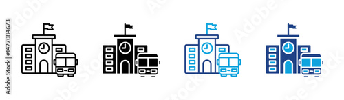 Bus Station Icon