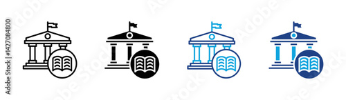 Public Library Icon
