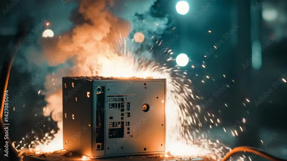 Device Malfunction Electronic Device Malfunction Resulting in Fire, Smoke, and Electrical ...