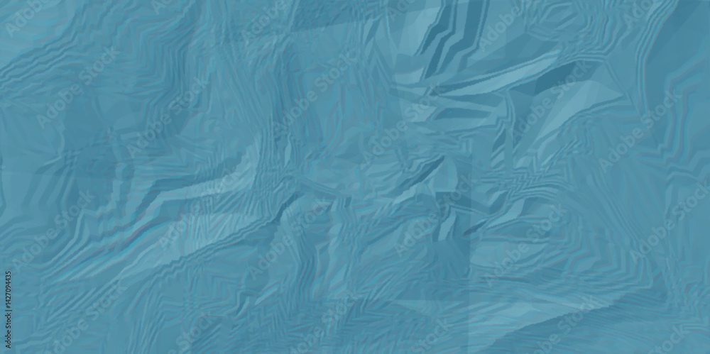 Obraz premium Abstract Crumpled Foil Texture Soft. Recycled packaging, horizontal kraft page texture, wrapping paperboard.