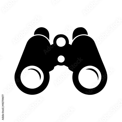 binoculars icon, binoculars silhouette vector illustration-simple silhouette illustration of binoculars,binoculars vector