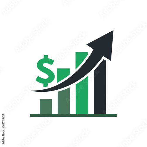 financial advisor investment logo icon