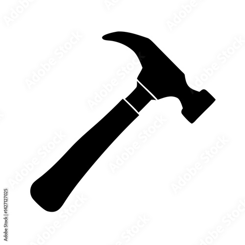 hammer icon, hammer silhouette vector illustration-simple silhouette illustration of hammer,hammer vector