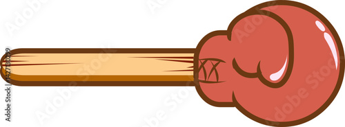 Punch Shaped Hammer Illustration
