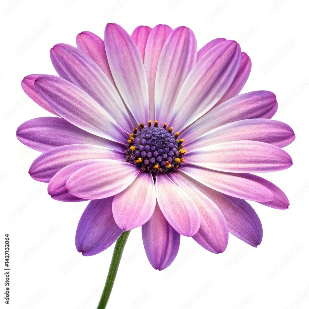 Obraz premium pink daisy isolated on white