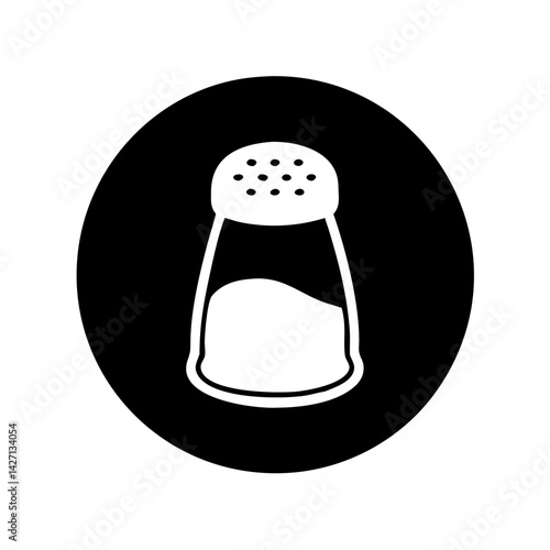 salt shaker icon, salt shaker silhouette vector illustration-simple silhouette illustration of salt shaker,salt shaker vector
