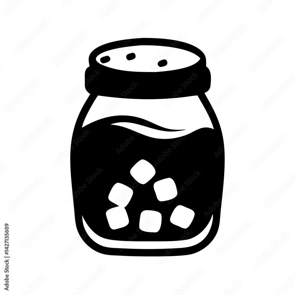 sugar jar icon, sugar jar silhouette vector illustration-simple silhouette illustration of sugar jar,sugar jar vector sugar jar icon, sugar jar silhouette vector illustration-simple silhouette illustration of sugar jar,sugar jar vector