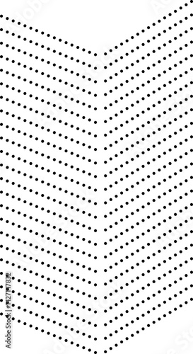 Mesh formed by points forming vertex