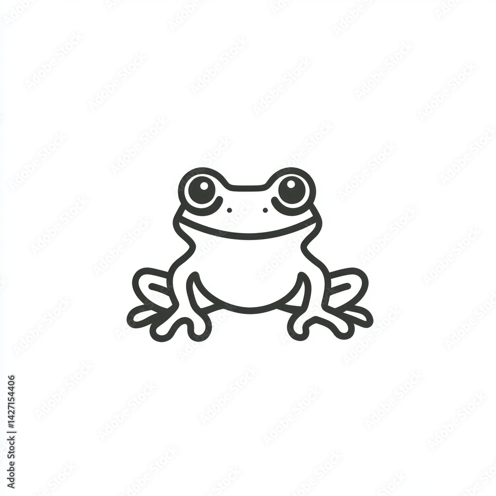Obraz premium Happy Frog