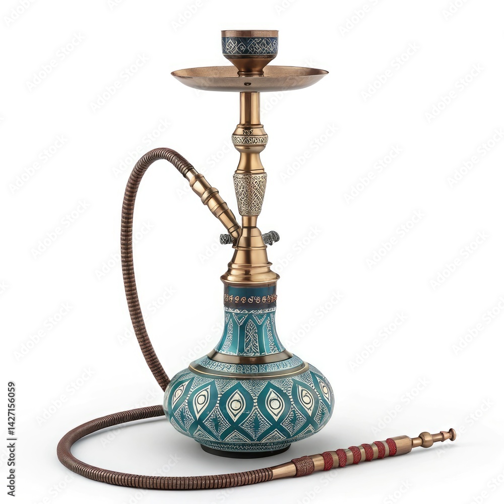 hookah isolated on white hookah isolated on white