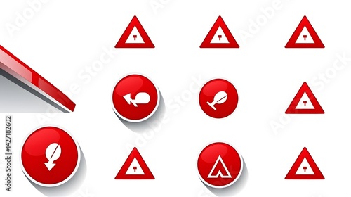 Free Download Professional Mouse Cursor Icon with Bonus Symbols Vector Illustration for Web Design and Graphic Projects - GFXLoad