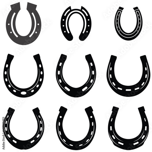 Variety of Horseshoe Icons