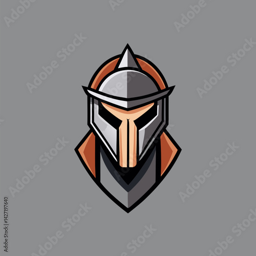 Knight's Vigil: A stoic knight, clad in ornate armor, stands watch, embodying valor and readiness.