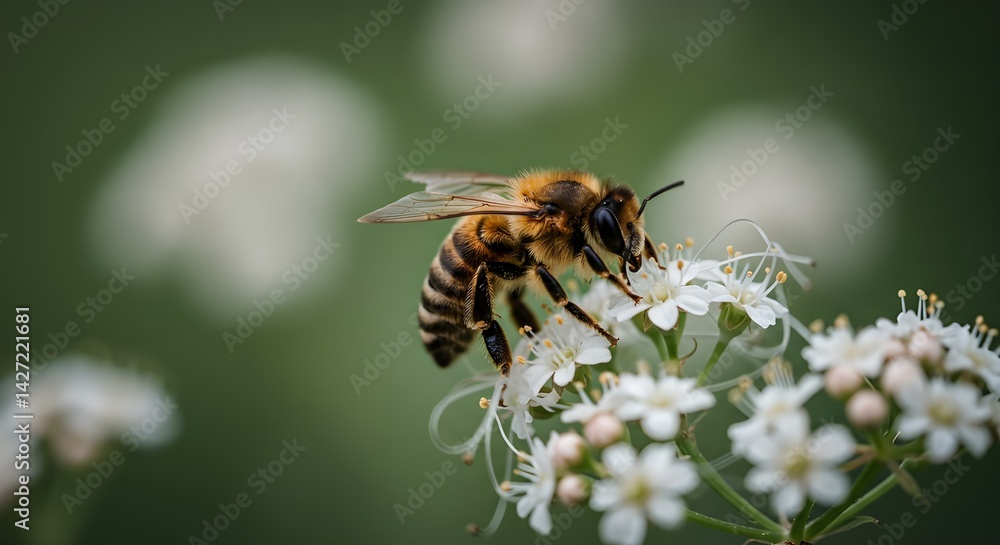 bee on a flower bee on a flower